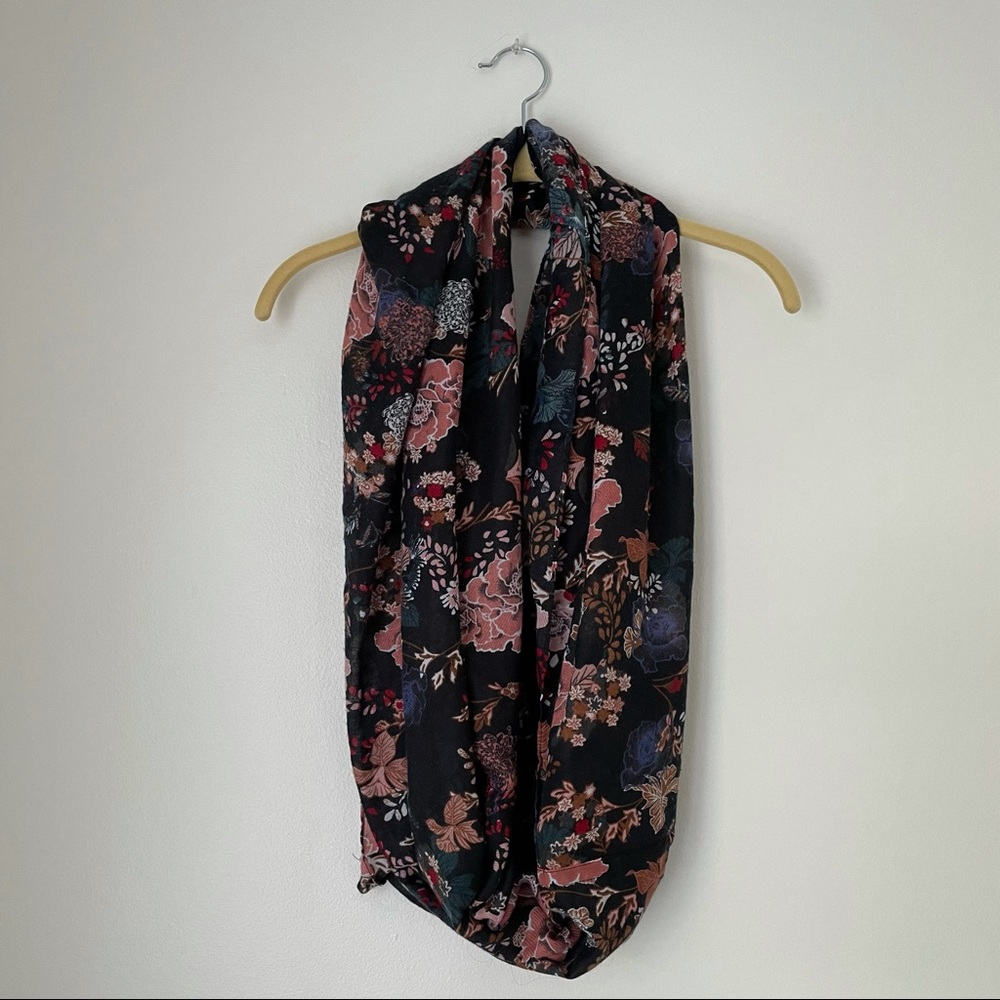 H&M Floral Infinity Scarf